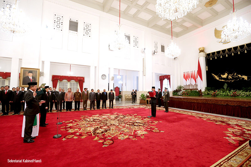 Presiden RI Tunjuk Menteri dan Wamen ESDM Baru